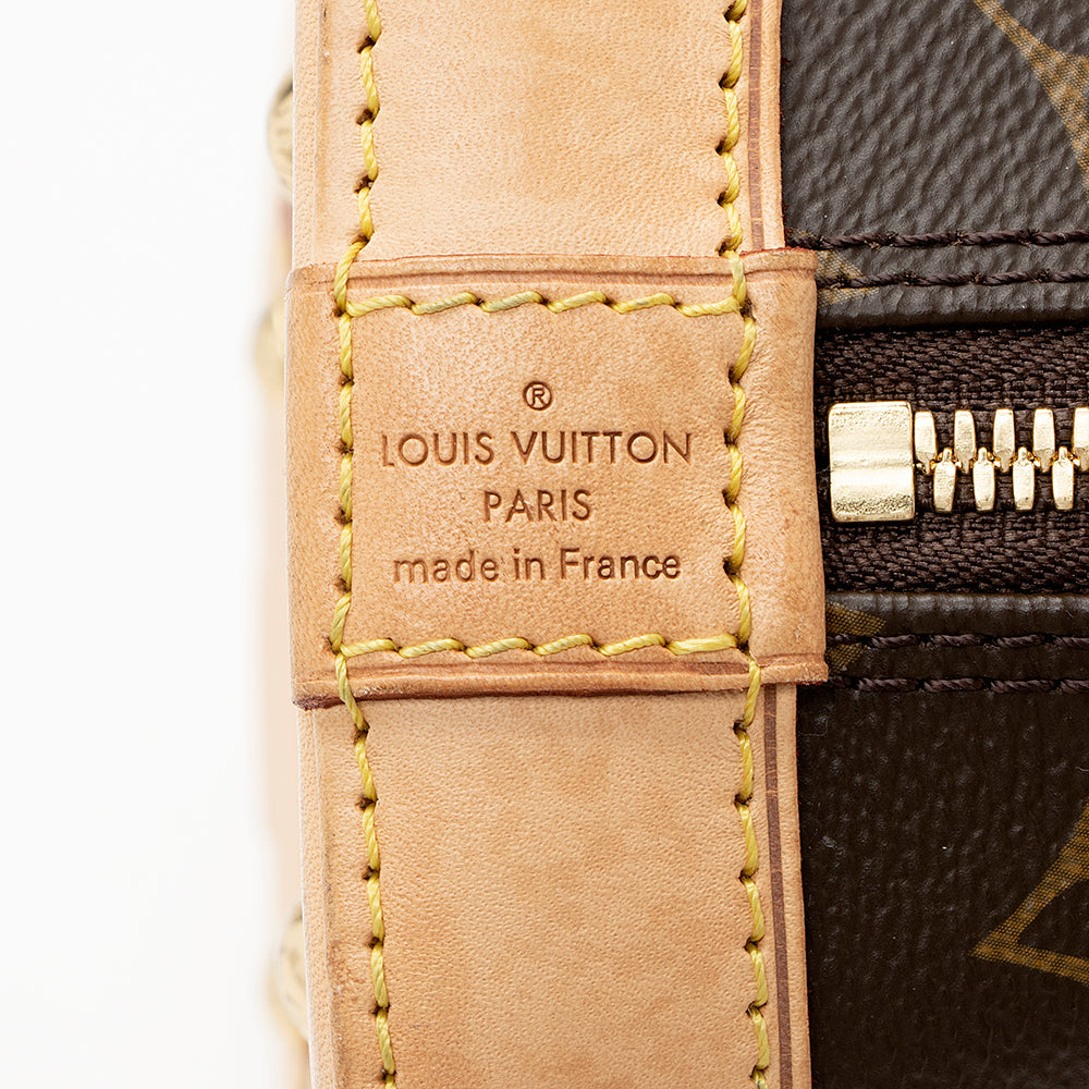 Louis Vuitton Monogram Canvas Alma BB Satchel (SHF-18579)