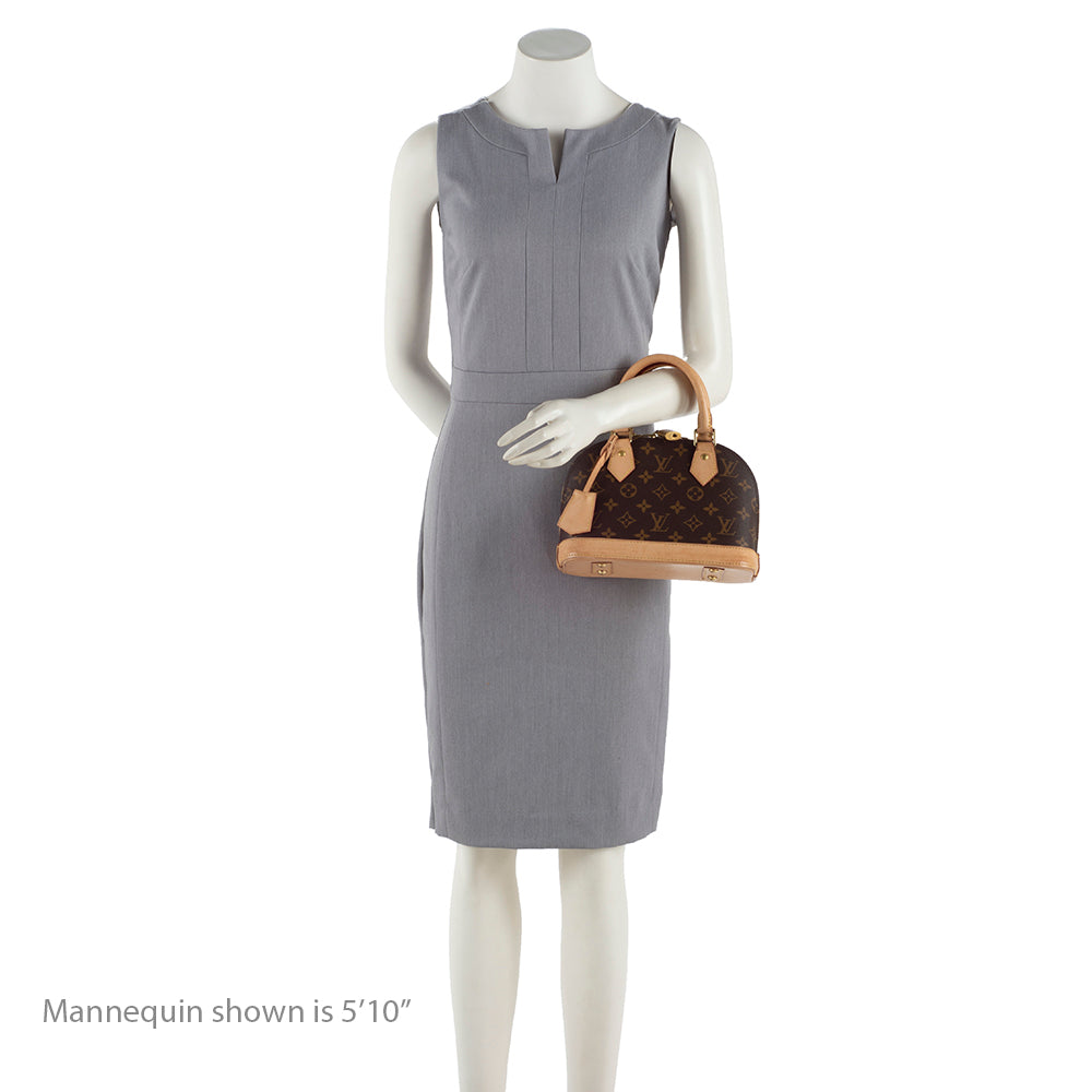 Louis Vuitton Monogram Canvas Alma BB Satchel (SHF-18579)