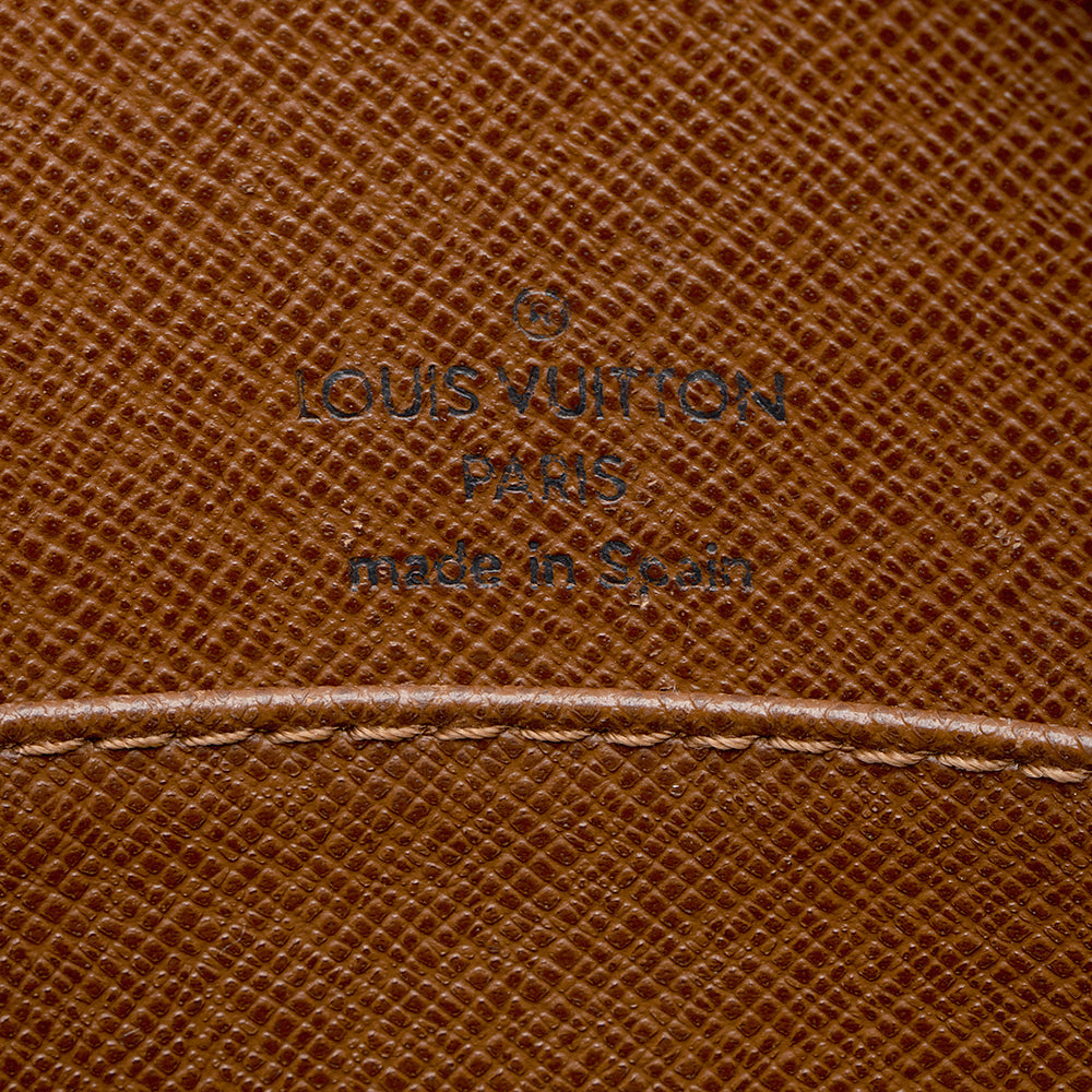 Louis Vuitton Monogram Canvas Drouot Shoulder Bag (SHF-18607)