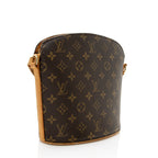 Louis Vuitton Monogram Canvas Drouot Shoulder Bag (SHF-18607)