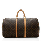 Louis Vuitton Monogram Canvas Keepall 60 Duffel Bag (SHF-18550)