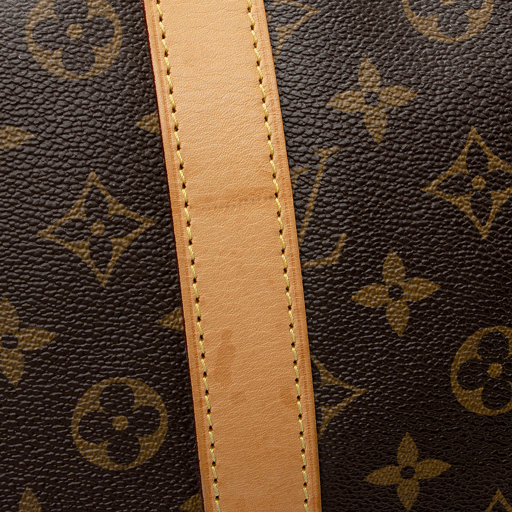 Louis Vuitton Monogram Canvas Keepall 60 Duffel Bag (SHF-18550)