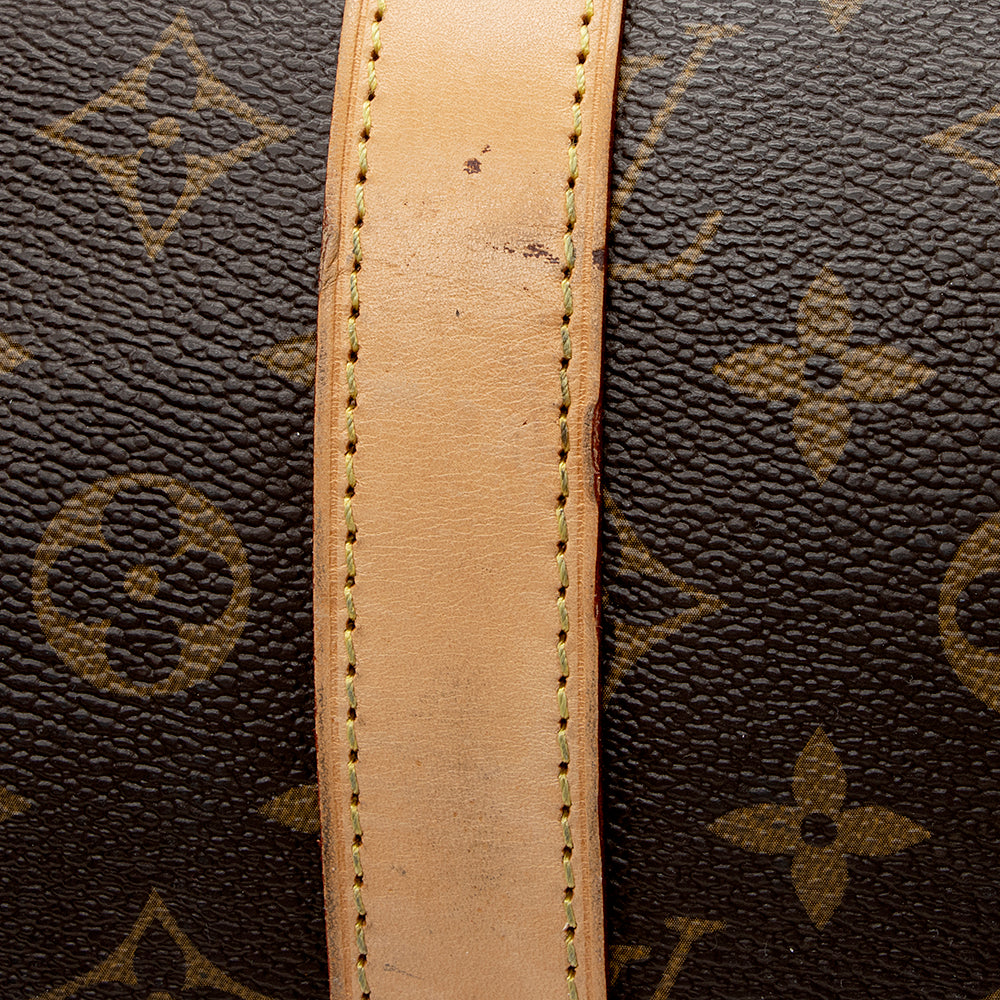 Louis Vuitton Monogram Canvas Keepall 60 Duffel Bag (SHF-18550)