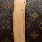 Louis Vuitton Monogram Canvas Keepall 60 Duffel Bag (SHF-18550)