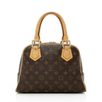 Louis Vuitton Monogram Canvas Manhattan PM Satchel (SHF-18932)