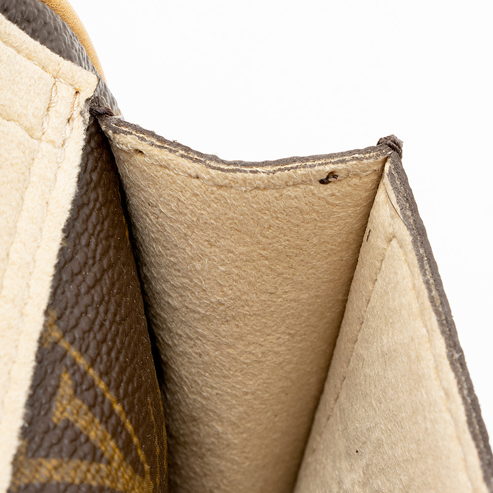 Louis Vuitton Monogram Canvas Manhattan PM Satchel (SHF-18932)