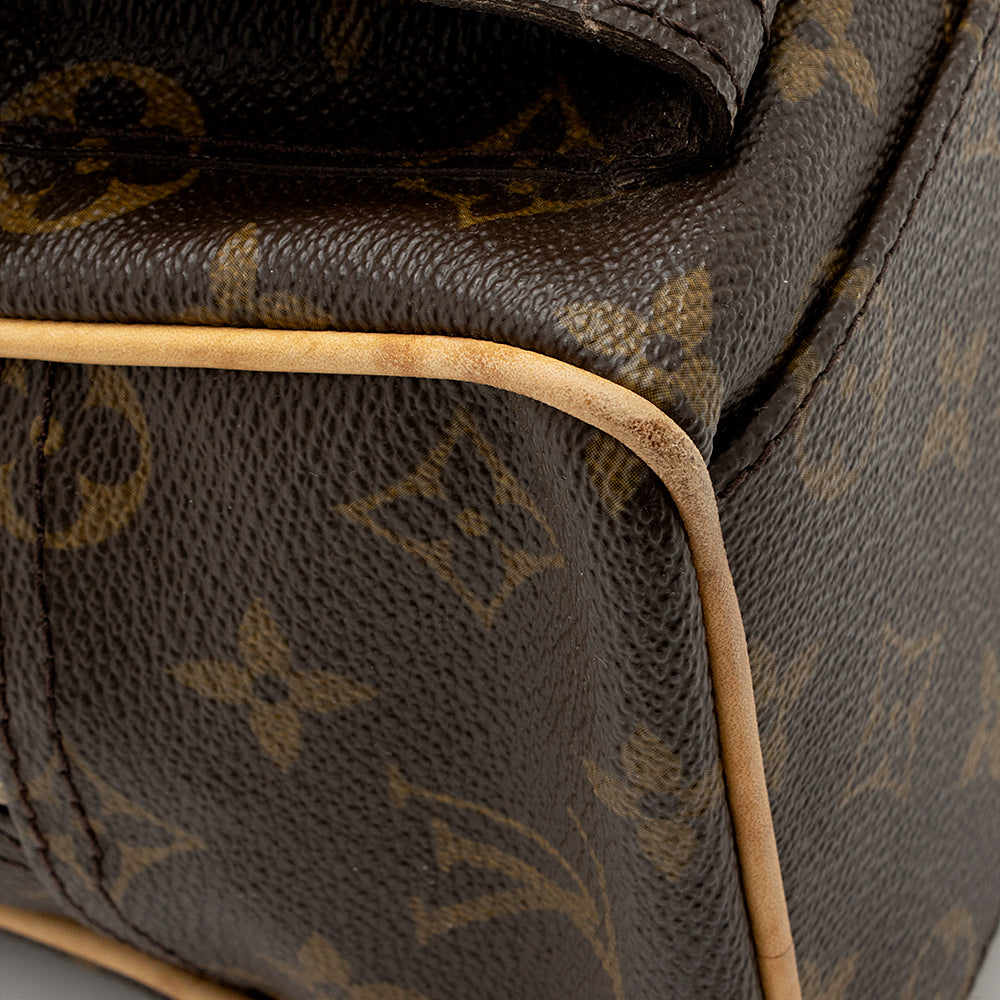 Louis Vuitton Monogram Canvas Manhattan PM Satchel (SHF-18932)
