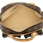 Louis Vuitton Monogram Canvas Manhattan PM Satchel (SHF-18932)