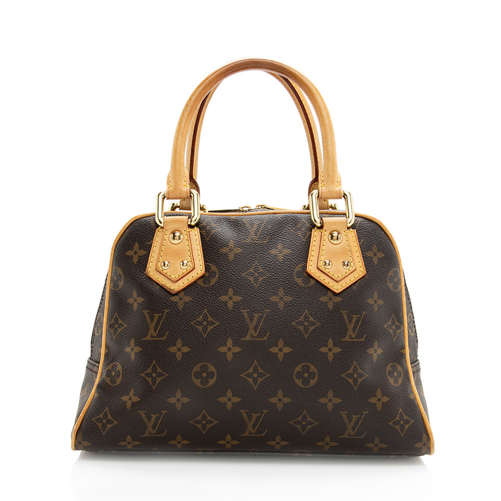 Louis Vuitton Monogram Canvas Manhattan PM Satchel - FINAL SALE (SHF-19111)