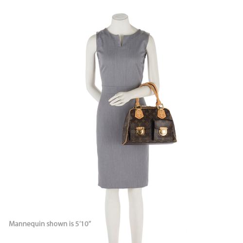 Louis Vuitton Monogram Canvas Manhattan PM Satchel - FINAL SALE (SHF-19111)