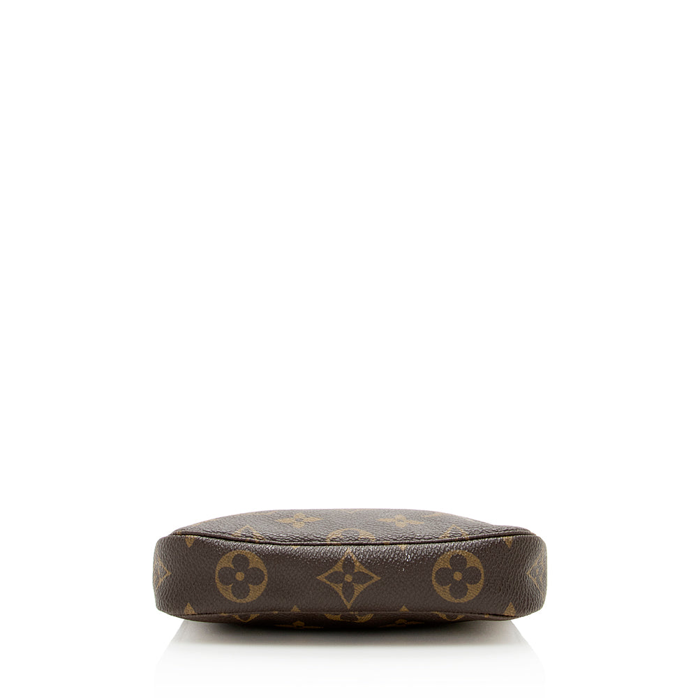 Louis Vuitton Monogram Canvas Mini Pochette Accessoires (SHF-18981)