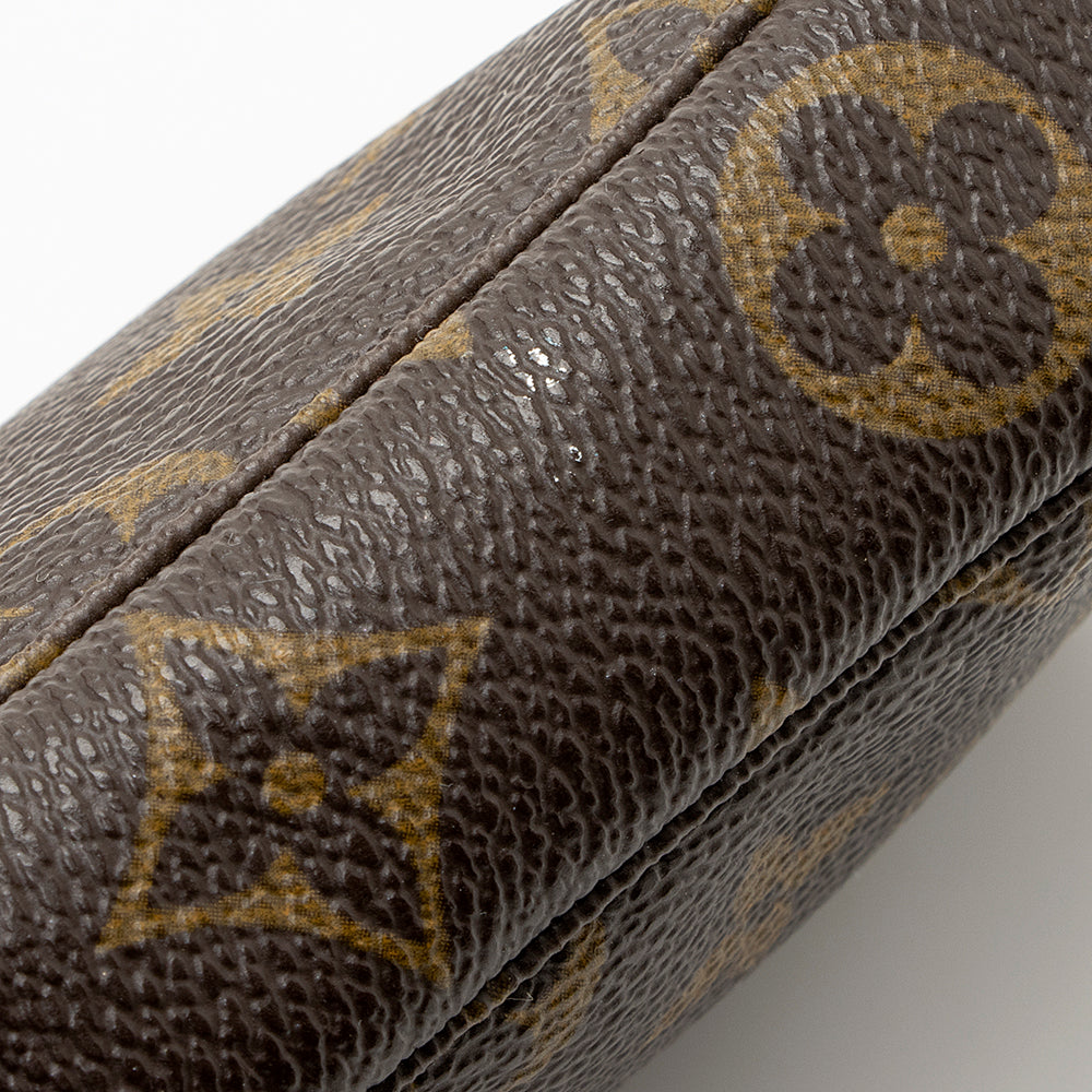 Louis Vuitton Monogram Canvas Mini Pochette Accessoires (SHF-18981)