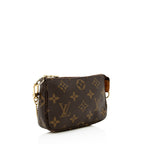 Louis Vuitton Monogram Canvas Mini Pochette Accessoires (SHF-18981)