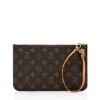 Louis Vuitton Monogram Canvas Neverfull MM Pochette (SHF-19116)