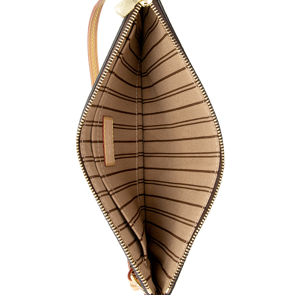 Louis Vuitton Monogram Canvas Neverfull MM Pochette (SHF-19116)