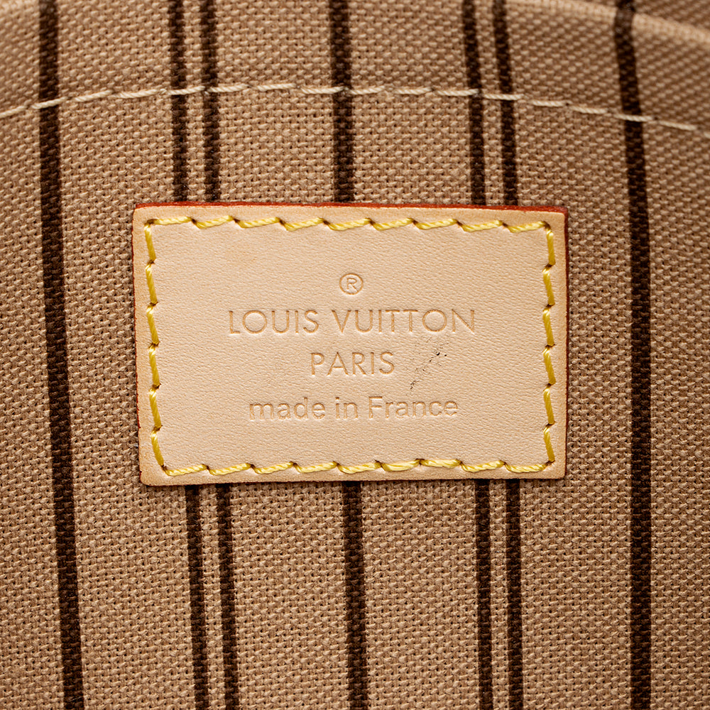 Louis Vuitton Monogram Canvas Neverfull MM Pochette (SHF-19116)