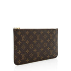 Louis Vuitton Monogram Canvas Neverfull MM Pochette (SHF-19116)