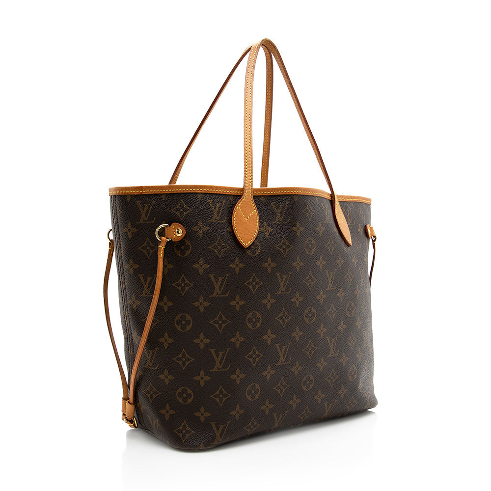 Louis Vuitton Monogram Canvas Neverfull MM Tote (SHF-18558)