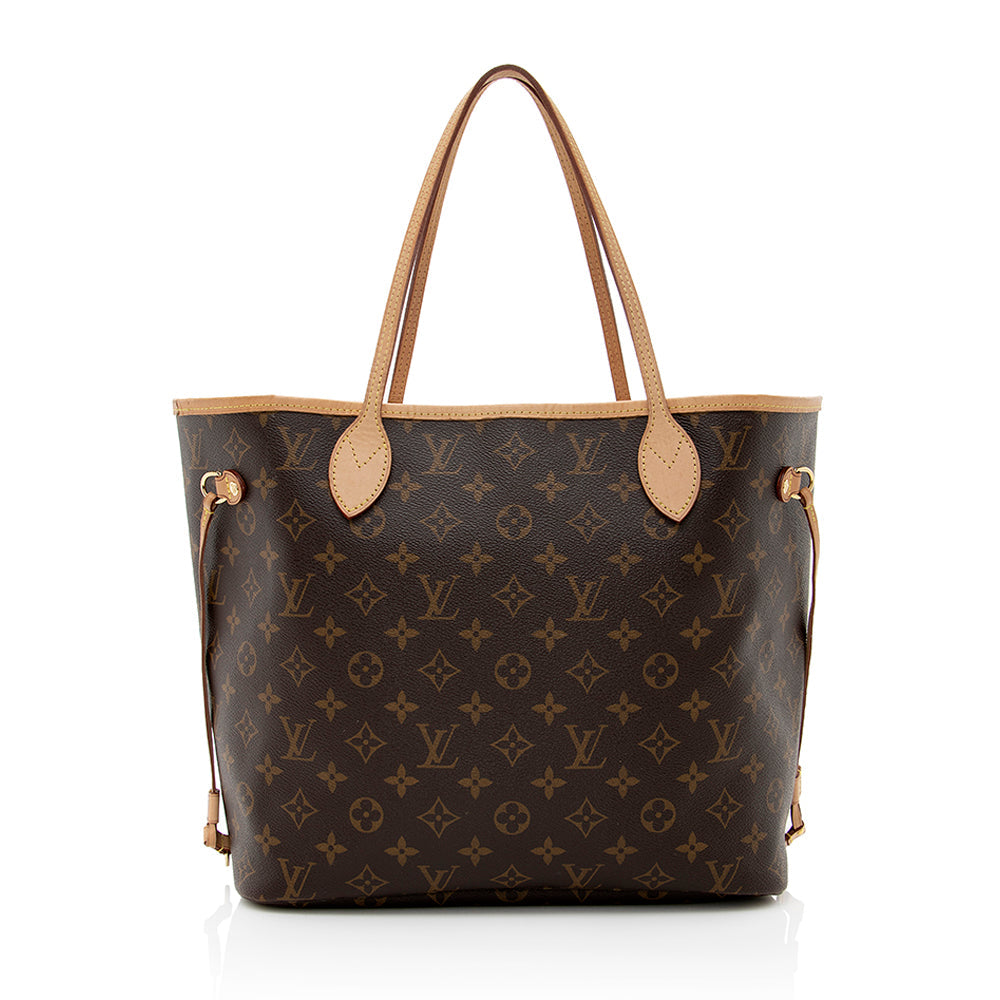 Louis Vuitton Monogram Canvas Neverfull MM Tote (SHF-19030)