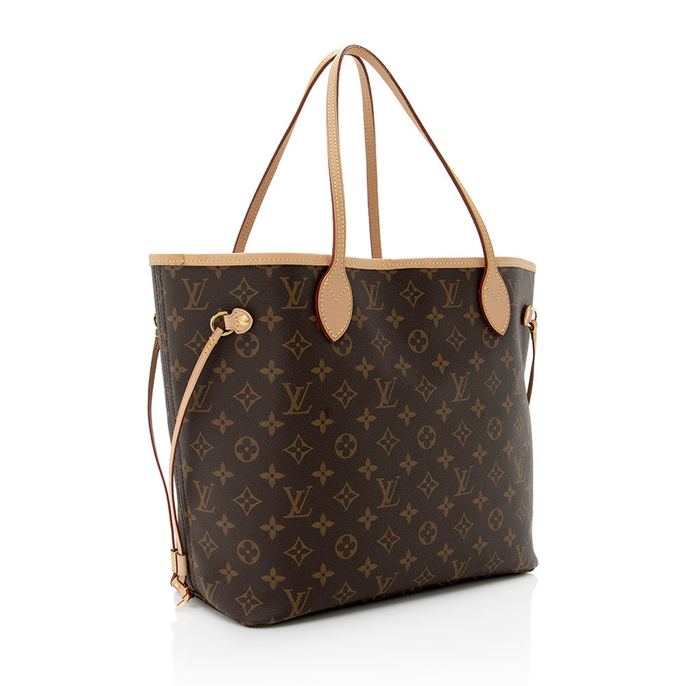 Louis Vuitton Monogram Canvas Neverfull MM Tote (SHF-19096)