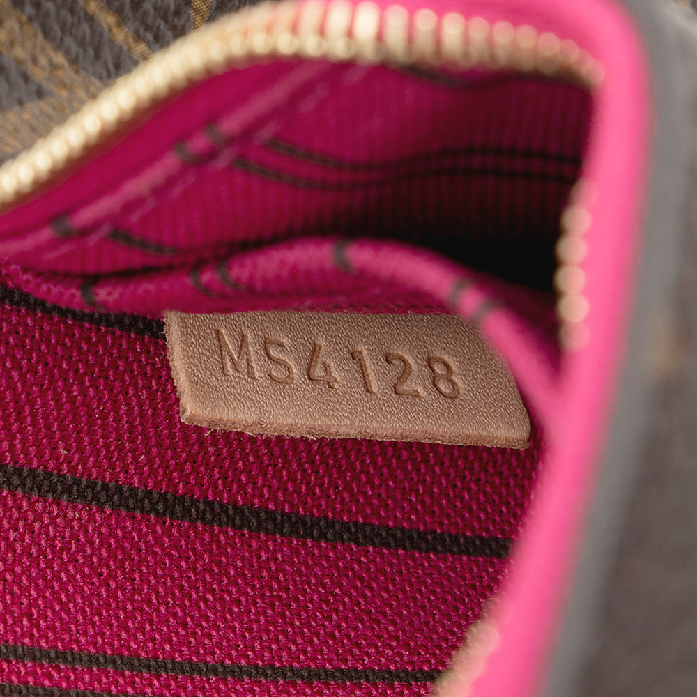 Louis Vuitton Monogram Canvas Neverfull PM Pochette (SHF-19113)