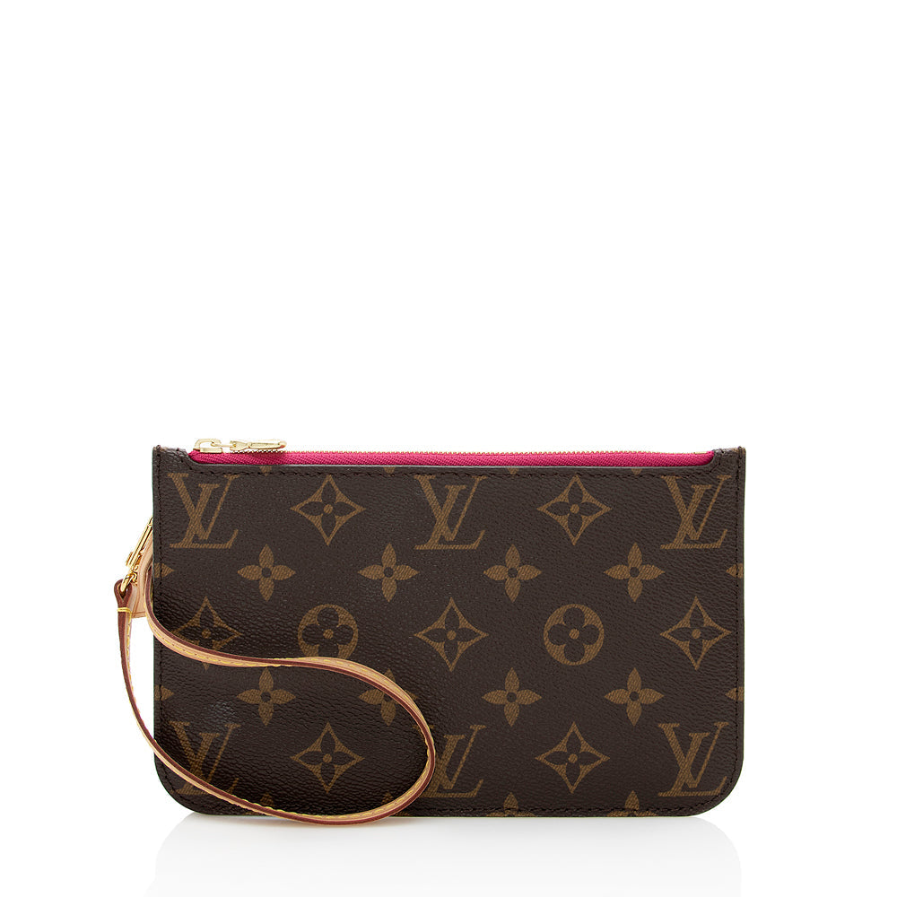 Louis Vuitton Monogram Canvas Neverfull PM Pochette (SHF-19113)