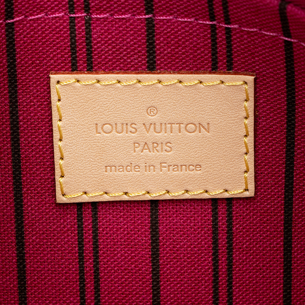 Louis Vuitton Monogram Canvas Neverfull PM Pochette (SHF-19113)
