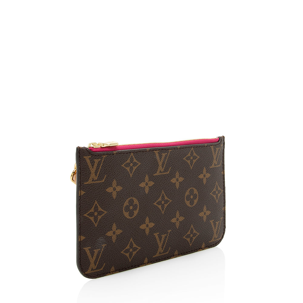 Louis Vuitton Monogram Canvas Neverfull PM Pochette (SHF-19113)