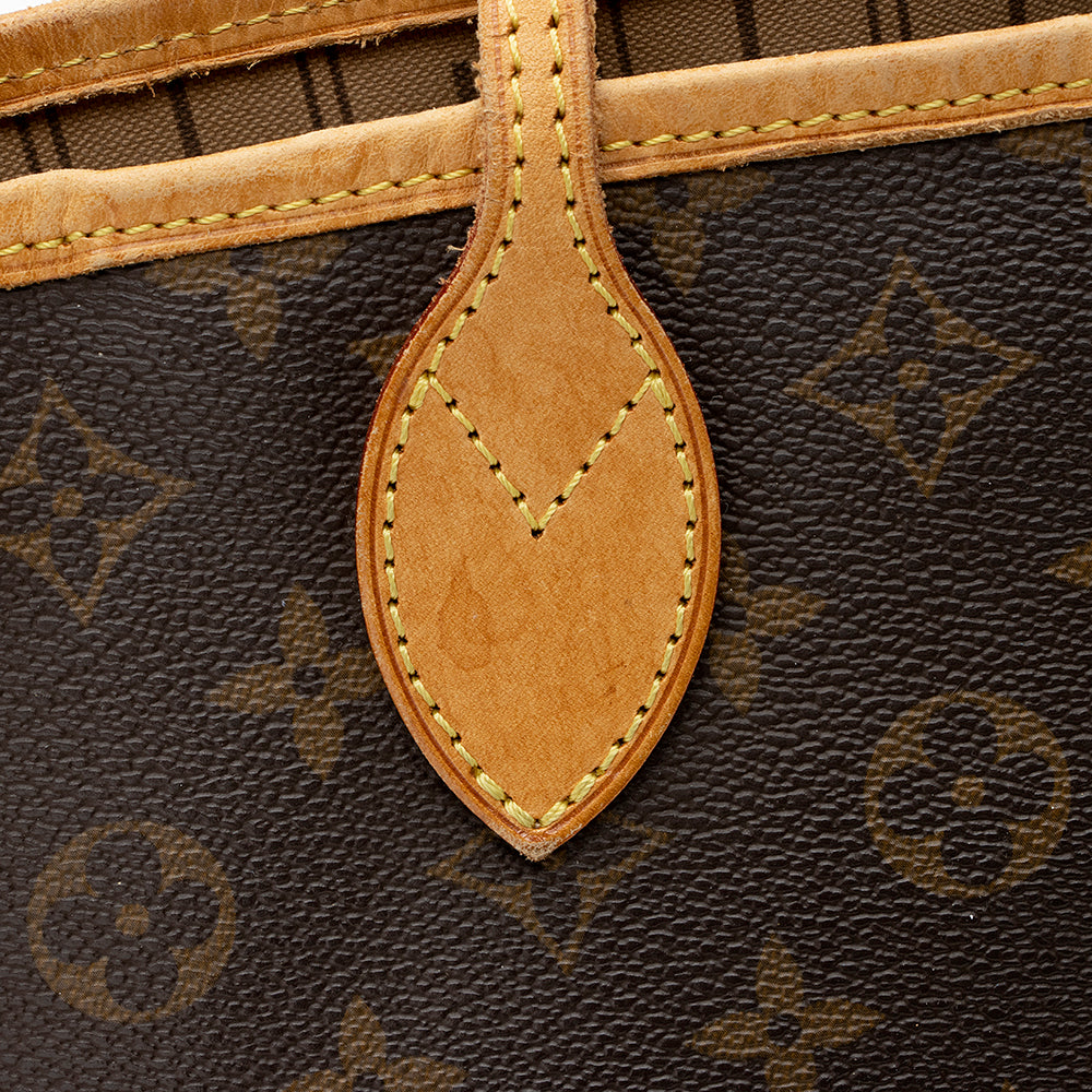 Louis Vuitton Monogram Canvas Neverfull PM Tote (SHF-18928)