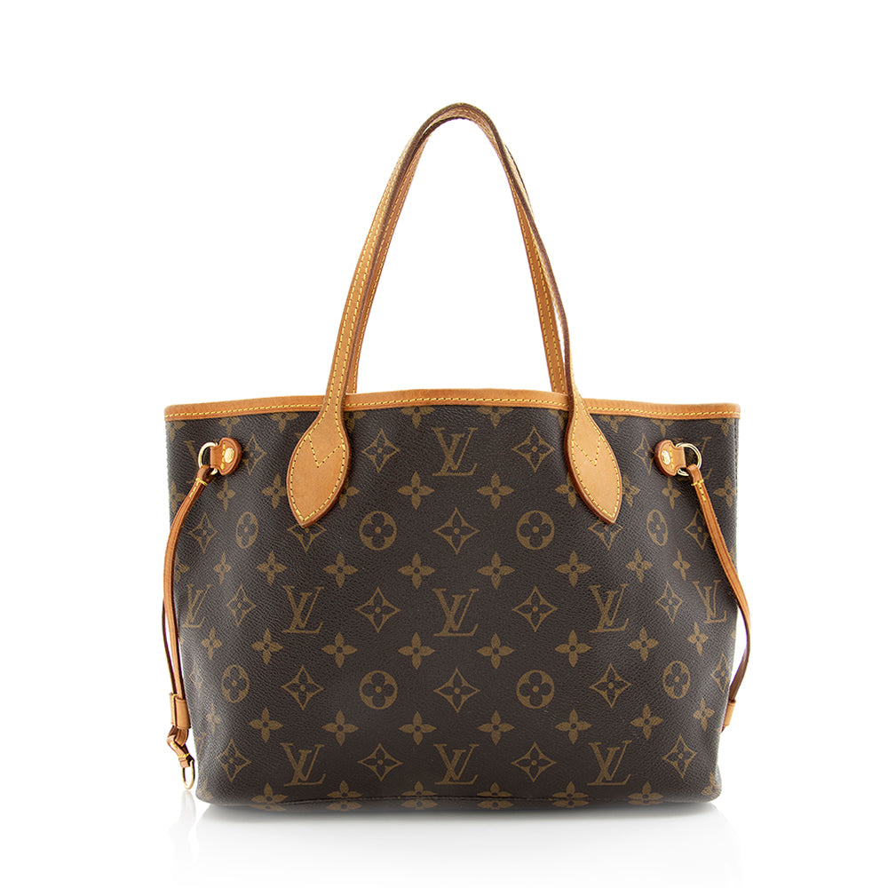Louis Vuitton Monogram Canvas Neverfull PM Tote (SHF-19115)