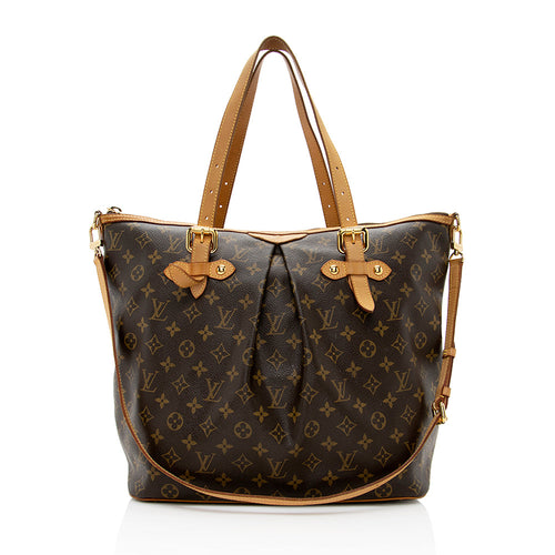 Louis Vuitton Monogram Canvas Palermo GM Tote (SHF-19027)