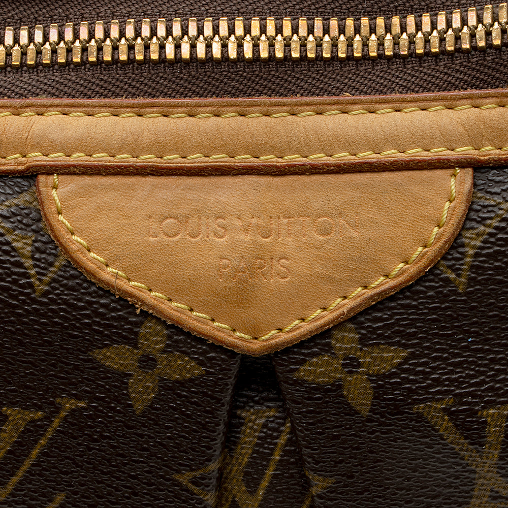 Louis Vuitton Monogram Canvas Palermo GM Tote (SHF-19027)