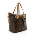 Louis Vuitton Monogram Canvas Palermo GM Tote (SHF-19027)