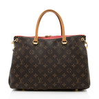 Louis Vuitton Monogram Canvas Pallas Satchel - FINAL SALE (SHF-19061)