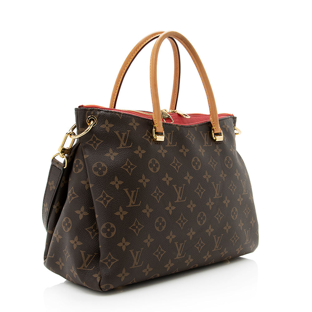 Louis Vuitton Monogram Canvas Pallas Satchel - FINAL SALE (SHF-19061)