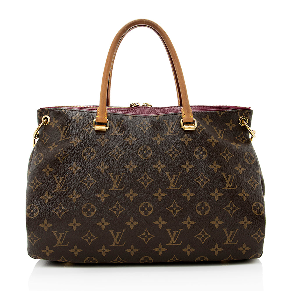 Louis Vuitton Monogram Canvas Pallas Satchel (SHF-19126)