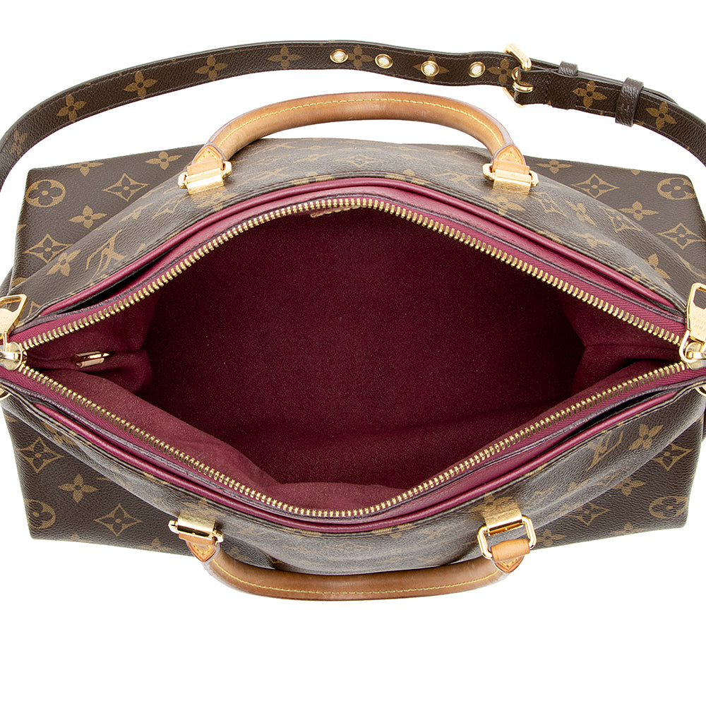 Louis Vuitton Monogram Canvas Pallas Satchel (SHF-19126)