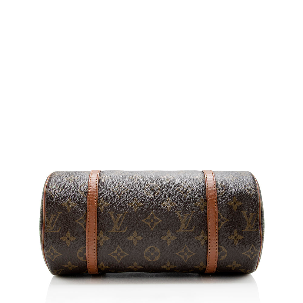 Louis Vuitton Monogram Canvas Papillon 26 Satchel (SHF-13158)