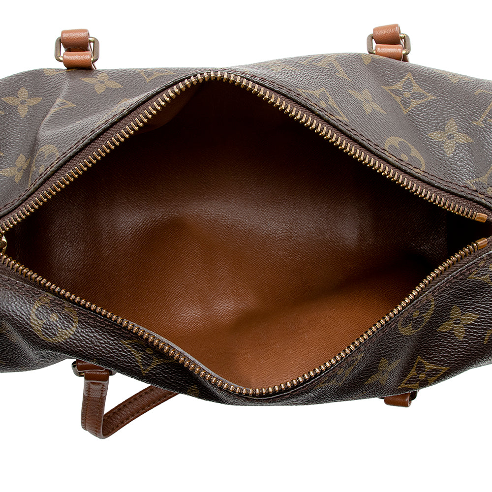 Louis Vuitton Monogram Canvas Papillon 26 Satchel (SHF-13158)