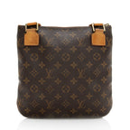 Louis Vuitton Monogram Canvas Pochette Bosphore Messenger Bag (SHF-19140)