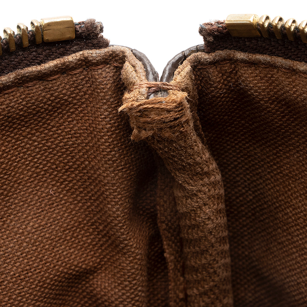 Louis Vuitton Monogram Canvas Pochette Bosphore Messenger Bag (SHF-19140)