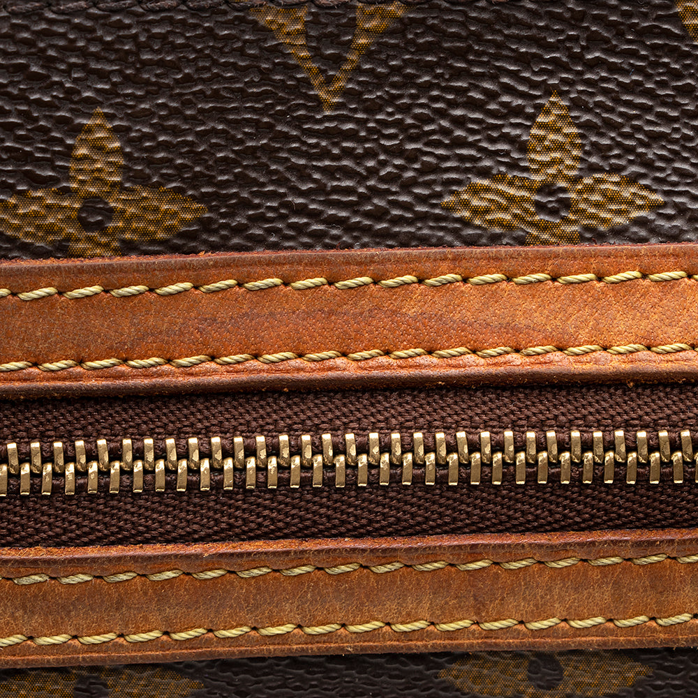 Louis Vuitton Monogram Canvas Pochette Bosphore Messenger Bag (SHF-19140)