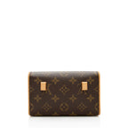 Louis Vuitton Monogram Canvas Pochette Florentine Small Belt Bag - FINAL SALE (SHF-18586)