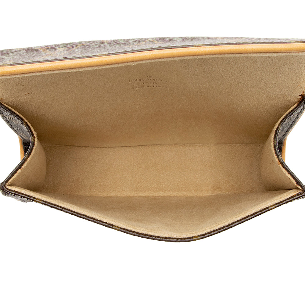 Louis Vuitton Monogram Canvas Pochette Florentine Small Belt Bag - FINAL SALE (SHF-18586)