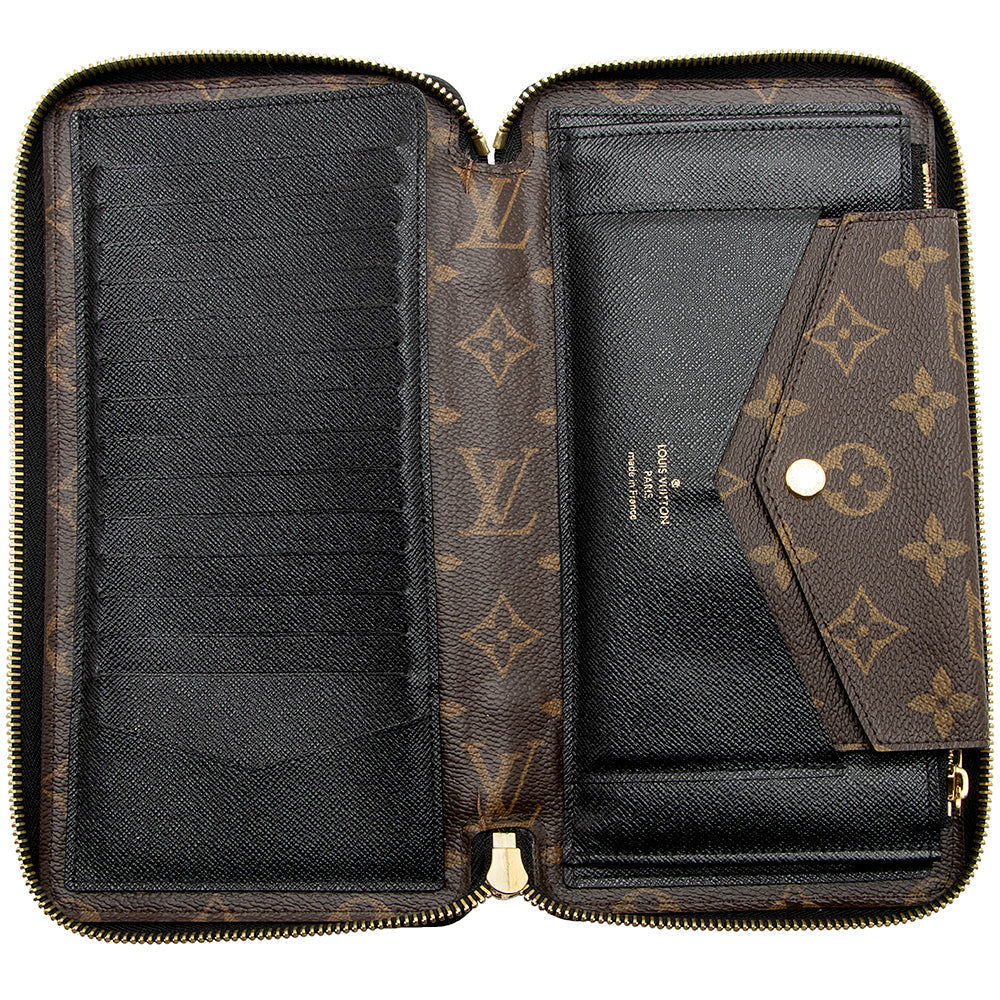 Louis Vuitton Monogram Canvas Retiro Daily Organizer (SHF-18962)