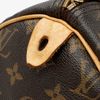 Louis Vuitton Monogram Canvas Speedy 30 Satchel - FINAL SALE (SHF-19129)