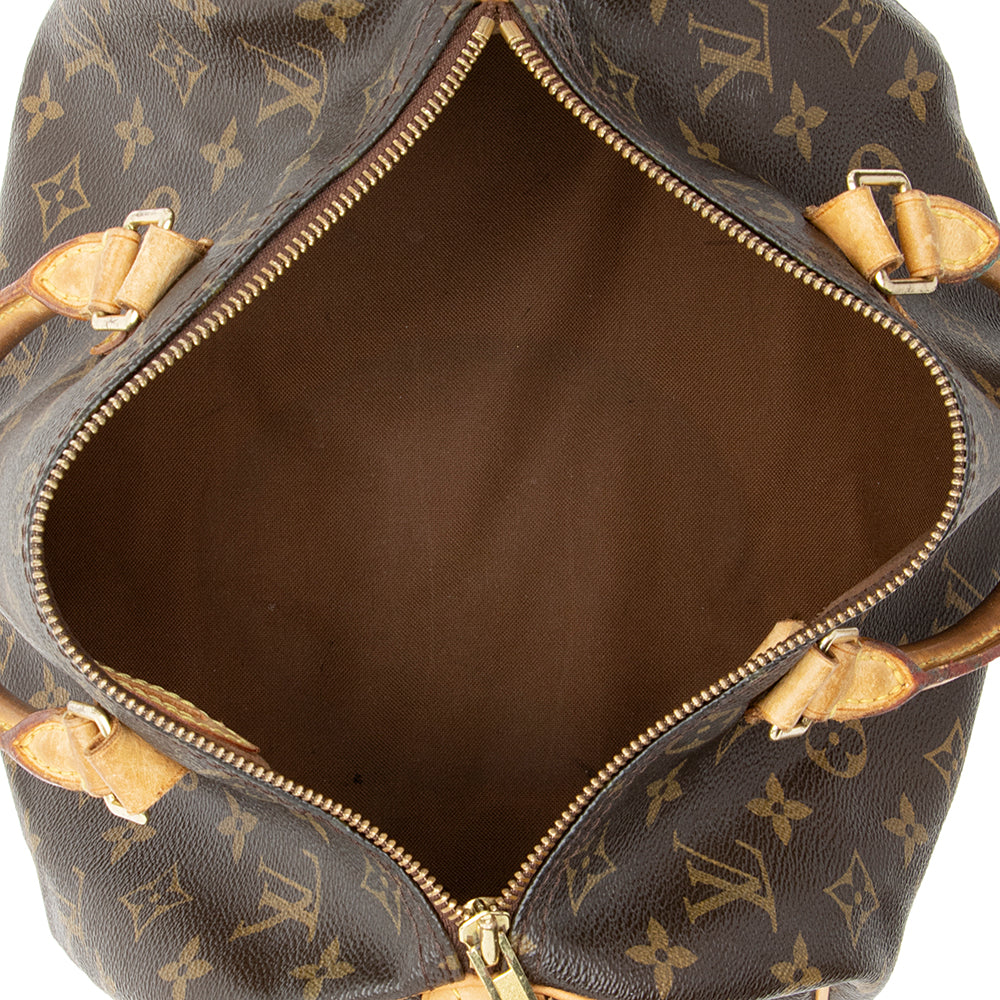 Louis Vuitton Monogram Canvas Speedy 30 Satchel - FINAL SALE (SHF-19129)