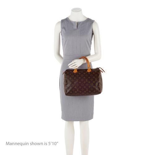 Louis Vuitton Monogram Canvas Speedy 30 Satchel - FINAL SALE (SHF-19129)