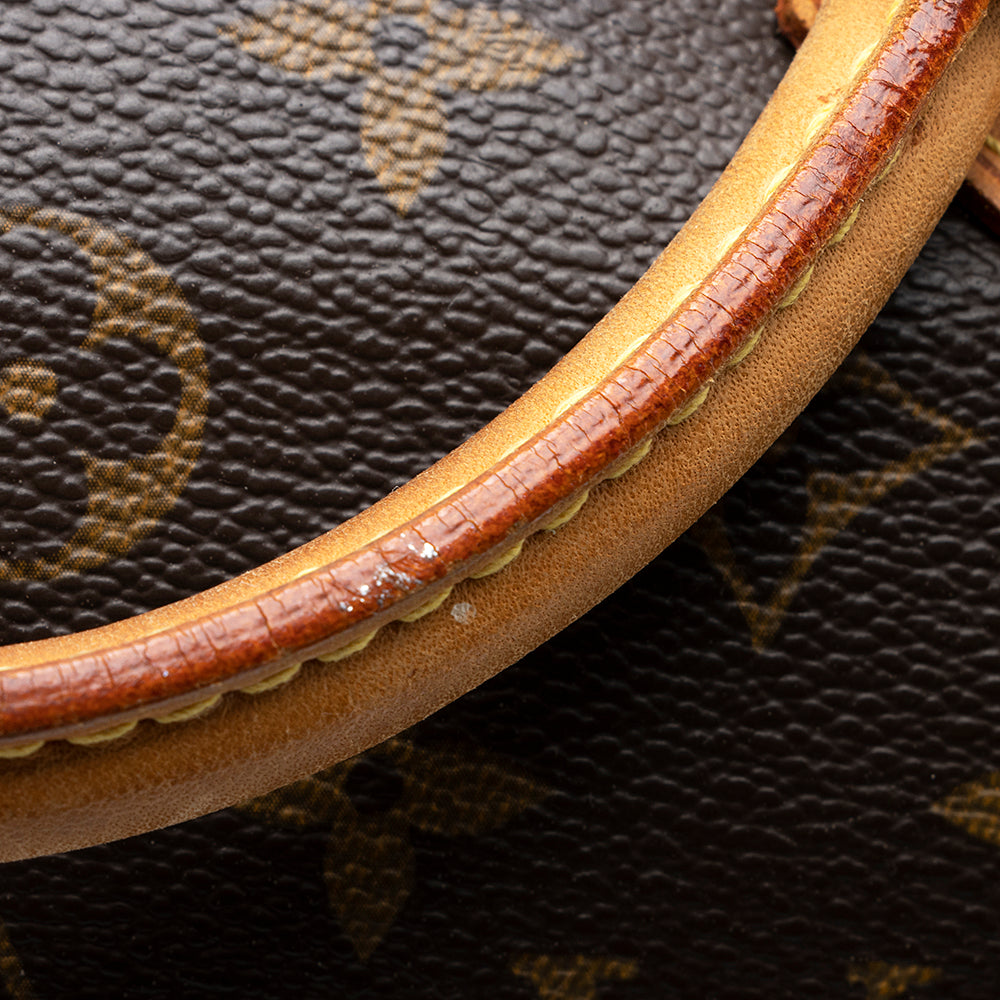 Louis Vuitton Monogram Canvas Speedy 35 Satchel (SHF-18560)