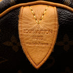 Louis Vuitton Monogram Canvas Speedy 35 Satchel (SHF-18560)